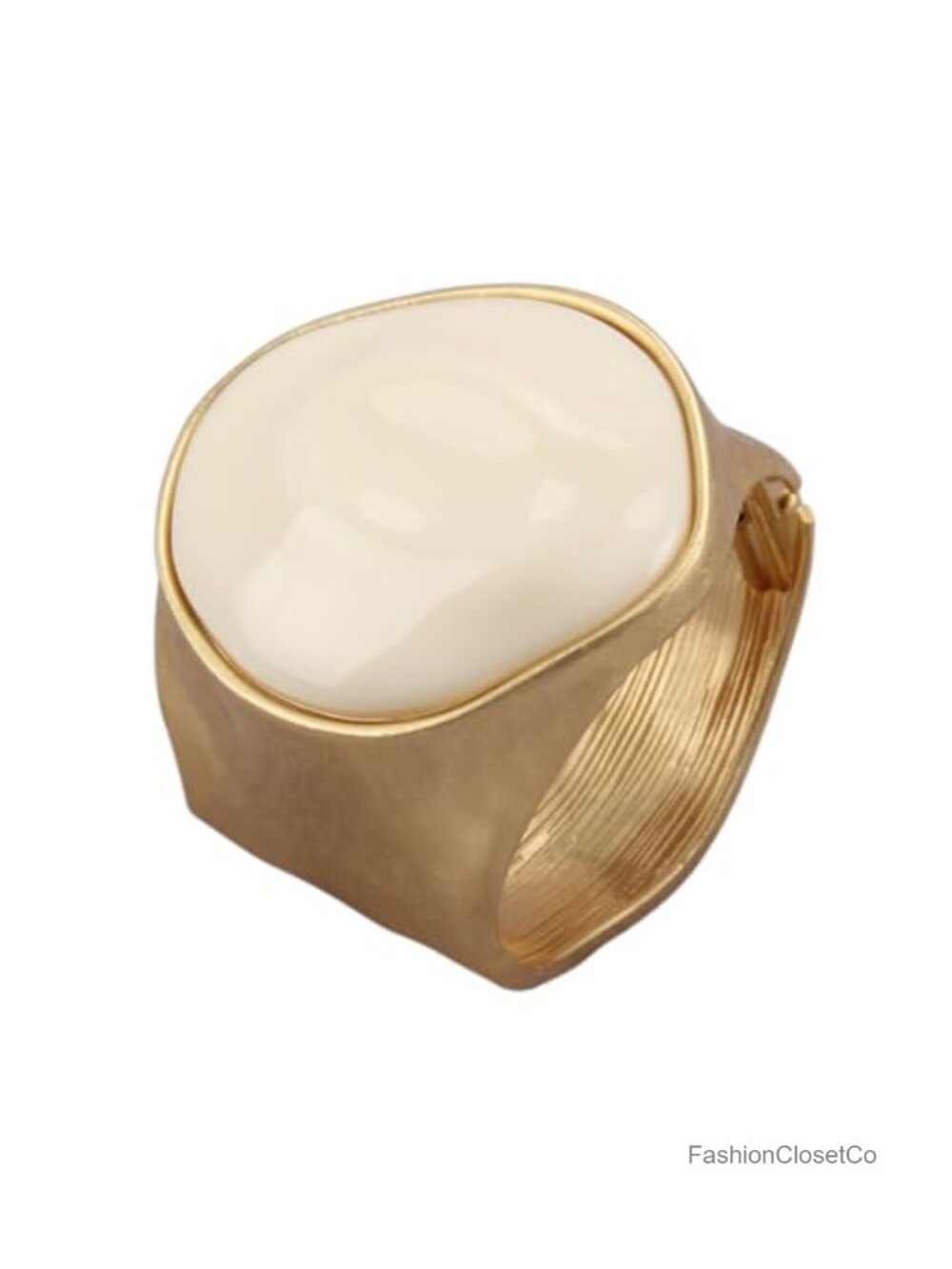 Chunky Gold Cuff Bracelet for Women Statement Bangle
